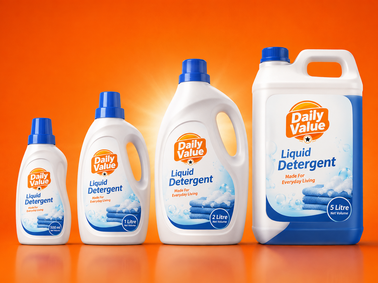 Daily Value Liquid Detergent range