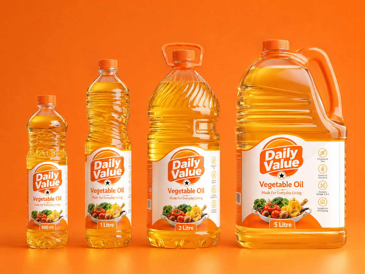 Daily Value Vegetable Oil range